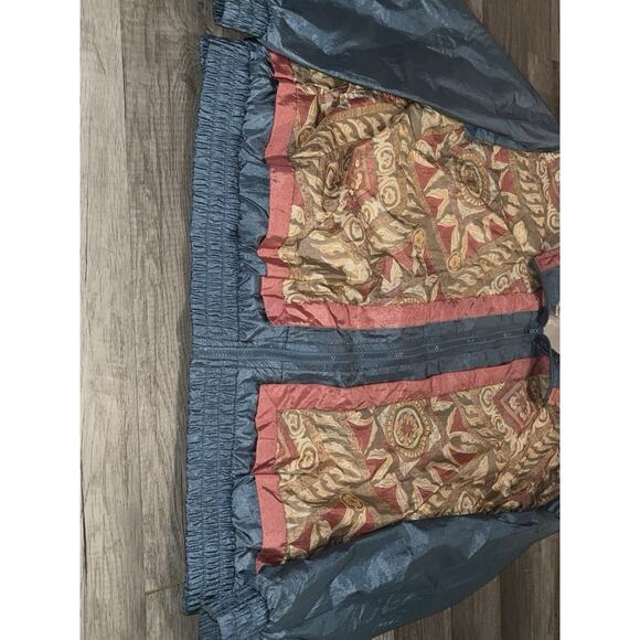 Vintage Sports Accent Cotton Lined Lightweight WindbreakerJacket Floral Size XL - Picture 10 of 12